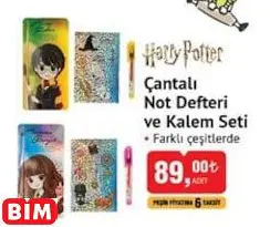 HARRY POTTER ÇANTALI NOT DEFTERİ VE KALEM SETİ HARRY POTTER ÇANTALI NOT DEFTERİ VE KALEM SETİ